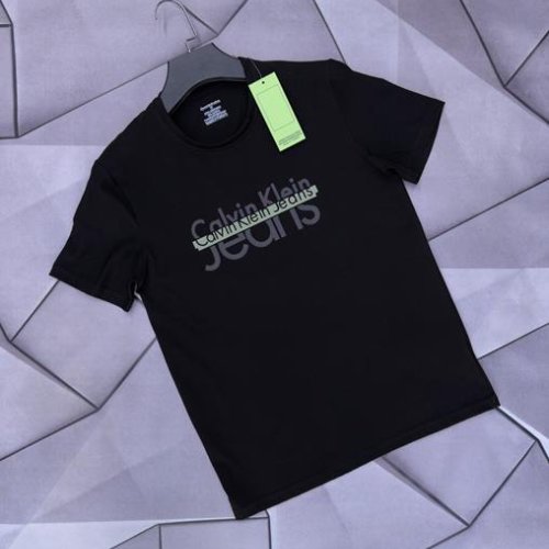 Футболка Rassul (S-2XL) 5186 black (лето) Rassul 5186 black