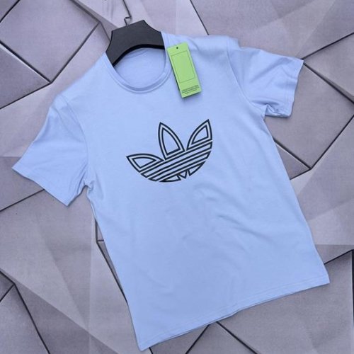 Футболка Rassul (S-2XL) 5215 l.blue (лето) Rassul 5215 l.blue