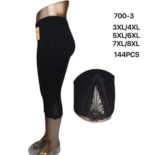 Бриджи АнЯ (3XL-8XL) 700-3 black (лето) АнЯ 700-3 black