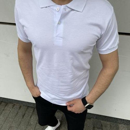 Футболка Nik (M-5XL) 55864 white (лето) Nik 55864 white