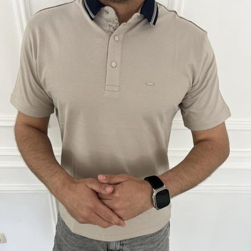 Футболка Nik (3XL-6XL) 55869 beige (лето) Nik 55869 beige
