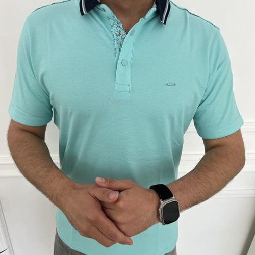 Футболка Nik (3XL-6XL) 55872 l.blue (лето) Nik 55872 l.blue
