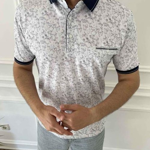 Футболка Nik (3XL-6XL) 55893 white (лето) Nik 55893 white