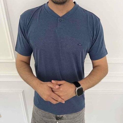 Футболка Nik (3XL-6XL) 55899 blue (лето) Nik 55899 blue