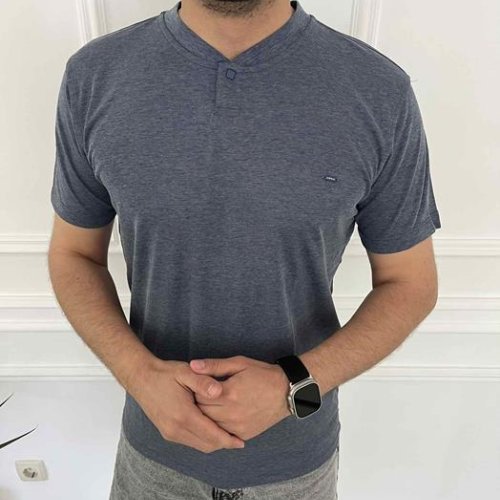 Футболка Nik (3XL-6XL) 55901 d.grey (лето) Nik 55901 d.grey