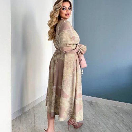 Платье EVA (50-60) 246 beige (деми) EVA 246 beige