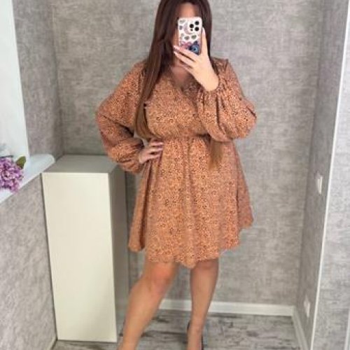 Платье EVA (50-60) 247 beige (деми) EVA 247 beige