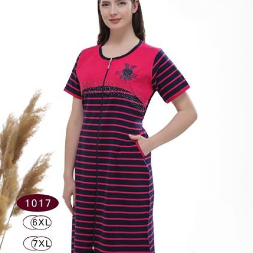 Халат sss Annet (6XL-9XL) DO1017 pink (лето) sss Annet DO1017 pink