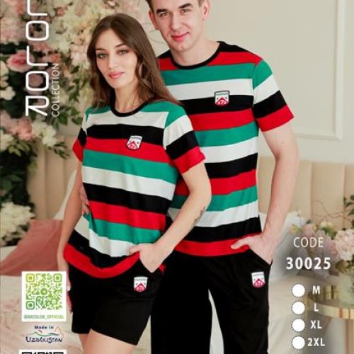 Костюм sss Annet (M-3XL) DO30025 black-red (лето) sss Annet DO30025 black-red