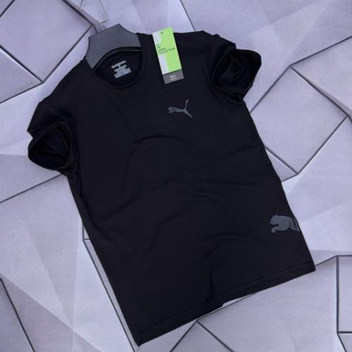 Футболка Rassul (S-2XL) 5300 black (лето) Rassul 5300 black