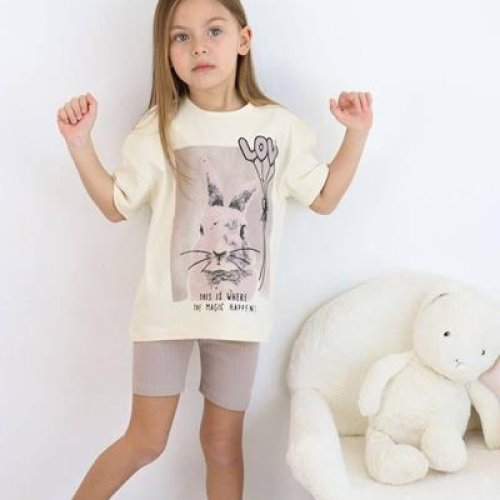 Костюм Fili kids (3-10) FK766 grey (лето) Fili kids FK766 grey