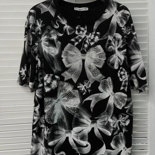 Футболка Karon (S-L) 7018 black (лето) Karon 7018 black