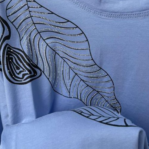 Футболка Karon (one size) 707 l.blue (лето) Karon 707 l.blue