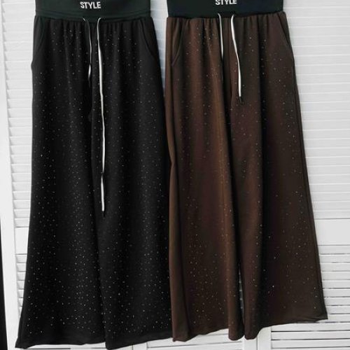 Штаны спорт Karon (S-L) 7217 brown (деми) Karon 7217 brown