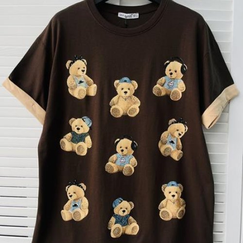 Футболка Karon (S-L) 7224 brown (лето) Karon 7224 brown