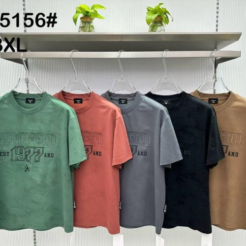 Футболка 2BRO (M-3XL) FL25156 black (лето) 2BRO FL25156 black
