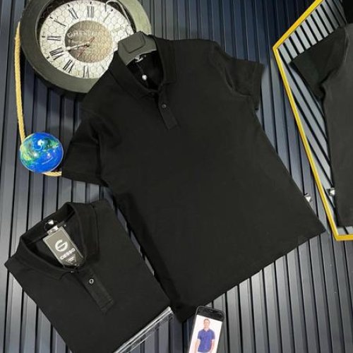 Футболка 2BRO (M-2XL) BR580 black (лето) 2BRO BR580 black