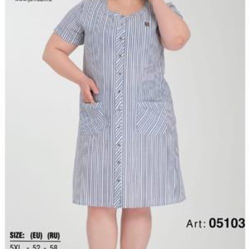 Халат Alberk (58-62) 05103 grey (лето) Alberk 05103 grey