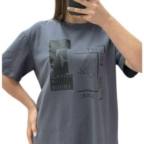 Футболка Ekvato (44-54) 25060 grey (лето) Ekvato 25060 grey