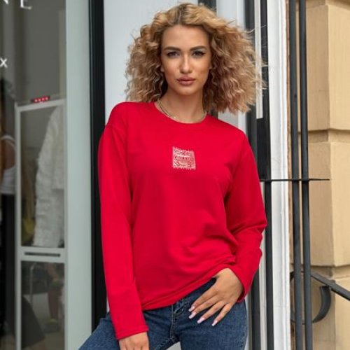 Свитер Sofi Cor (42-48) 9038 red (деми) Sofi Cor 9038 red