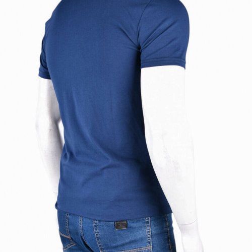 Футболка Textile (M-3XL) 811М синій (лето) Textile 811М синій