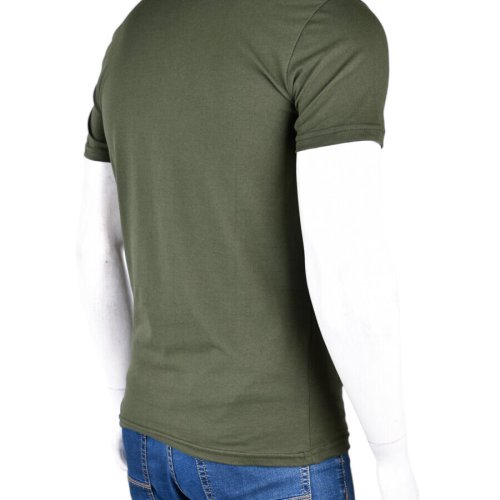 Футболка Textile (M-3XL) 814М хакі (лето) Textile 814М хакі
