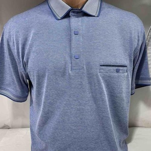 Футболка Sabihina (M-2XL) SB817 blue (лето) Sabihina SB817 blue