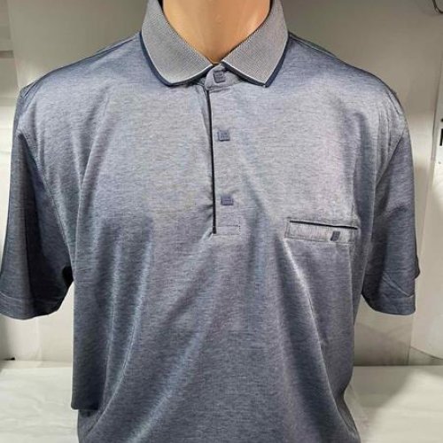Футболка Sabihina (M-2XL) SB818 navy (лето) Sabihina SB818 navy