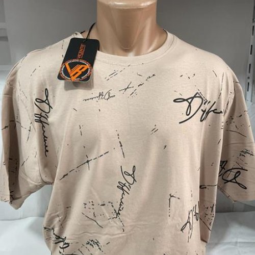 Футболка Sabihina (2XL-6XL) SB827 beige (лето) Sabihina SB827 beige