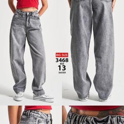 Джинсы Ruxa (38-48) 3468-4-13 grey (деми) Ruxa 3468-4-13 grey