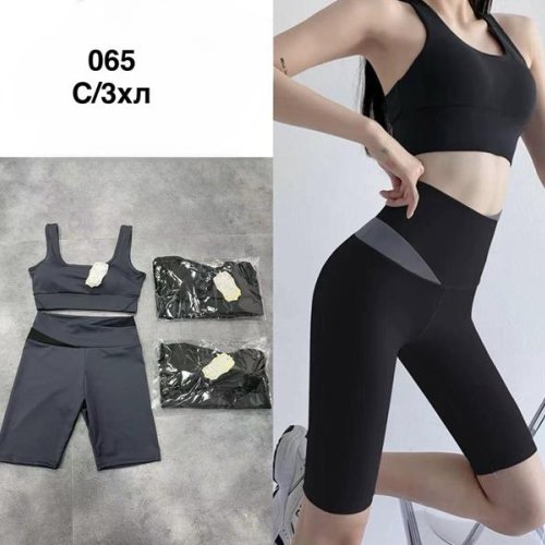 Костюм Minh (S-3XL) 065 black (лето) Minh 065 black