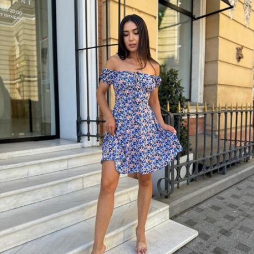 Сарафан Arina (42-48) 2349 blue (лето) Arina 2349 blue