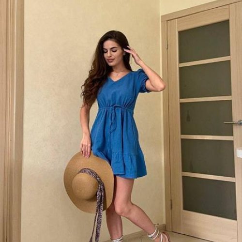 Платье Arina (42-48) 3072 blue (лето) Arina 3072 blue