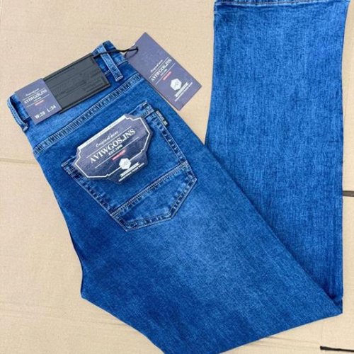Джинсы God Baron (29-38) 713-12 blue (деми) God Baron 713-12 blue