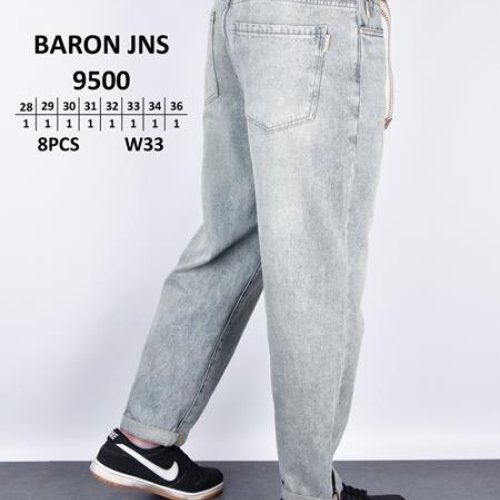 Джинсы God Baron (28-36) 9500 grey (деми) God Baron 9500 grey