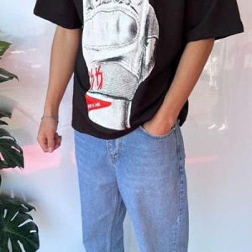 Футболка Three Black (S-2XL) 2000 black (лето) Three Black 2000 black