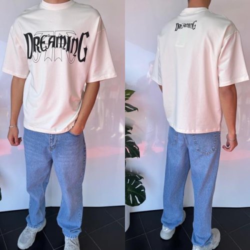Футболка Three Black (S-2XL) 2020 white (лето) Three Black 2020 white