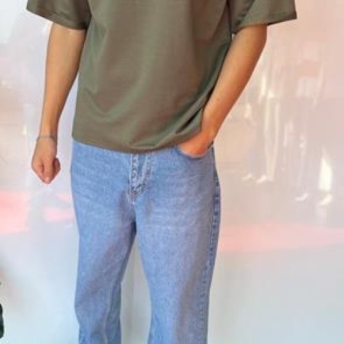 Футболка Three Black (S-2XL) 2023 khaki (лето) Three Black 2023 khaki