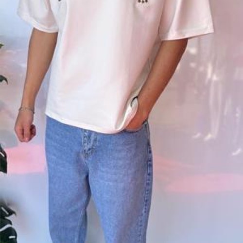 Футболка Three Black (S-2XL) 2026 white (лето) Three Black 2026 white