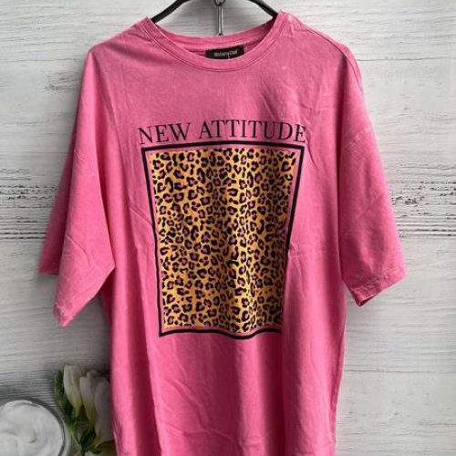 Футболка New Season (one size) 8223 pink (лето) New Season 8223 pink