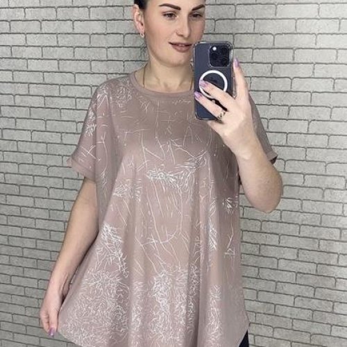 Футболка LeVisha (58-62) 25010 beige (лето) LeVisha 25010 beige