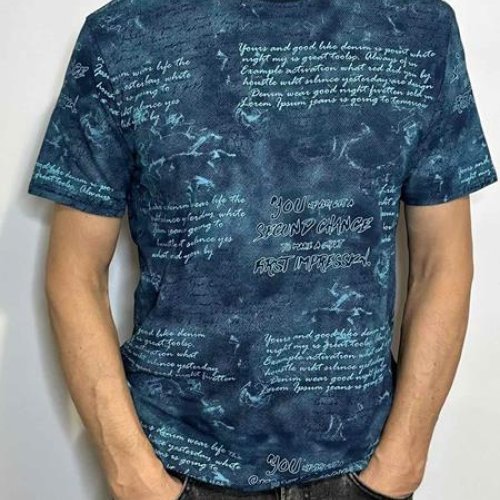 Футболка Vip Stendo (M-2XL) 5103 navy (лето) Vip Stendo 5103 navy