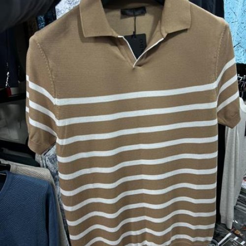 Футболка Vip Stendo (M-2XL) 44348 beige (лето) Vip Stendo 44348 beige