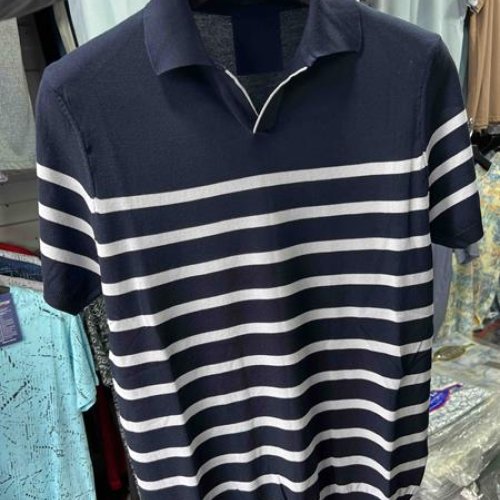Футболка Vip Stendo (M-2XL) 44348 navy (лето) Vip Stendo 44348 navy