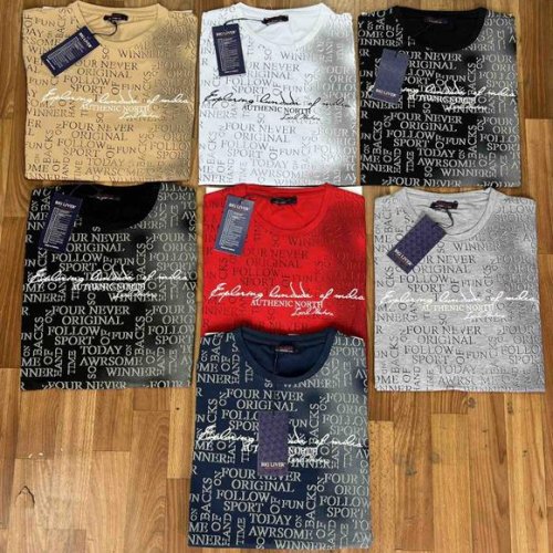 Футболка Vip Stendo (M-2XL) 5129 red (лето) Vip Stendo 5129 red