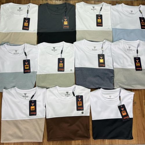 Футболка Vip Stendo (M-2XL) VS418 l.beige (лето) Vip Stendo VS418 l.beige
