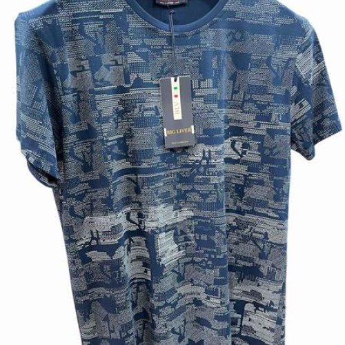 Футболка Vip Stendo (M-2XL) 5058 blue (лето) Vip Stendo 5058 blue