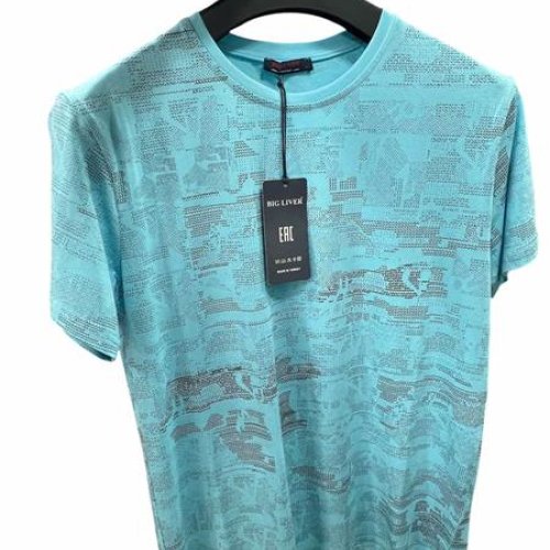 Футболка Vip Stendo (M-2XL) 5058 l.blue (лето) Vip Stendo 5058 l.blue