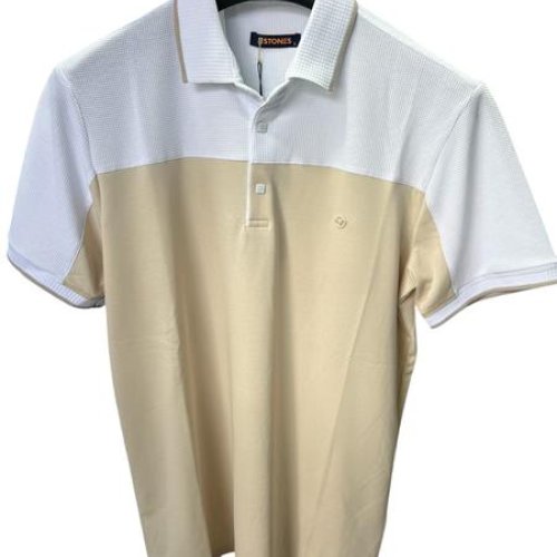 Футболка Vip Stendo (M-2XL) 5535 beige (лето) Vip Stendo 5535 beige