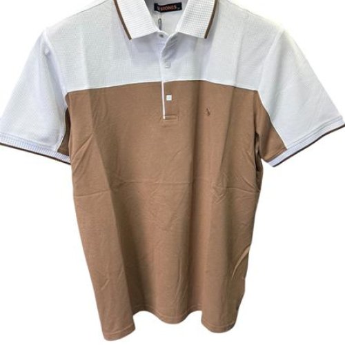 Футболка Vip Stendo (M-2XL) 5535 l.brown (лето) Vip Stendo 5535 l.brown